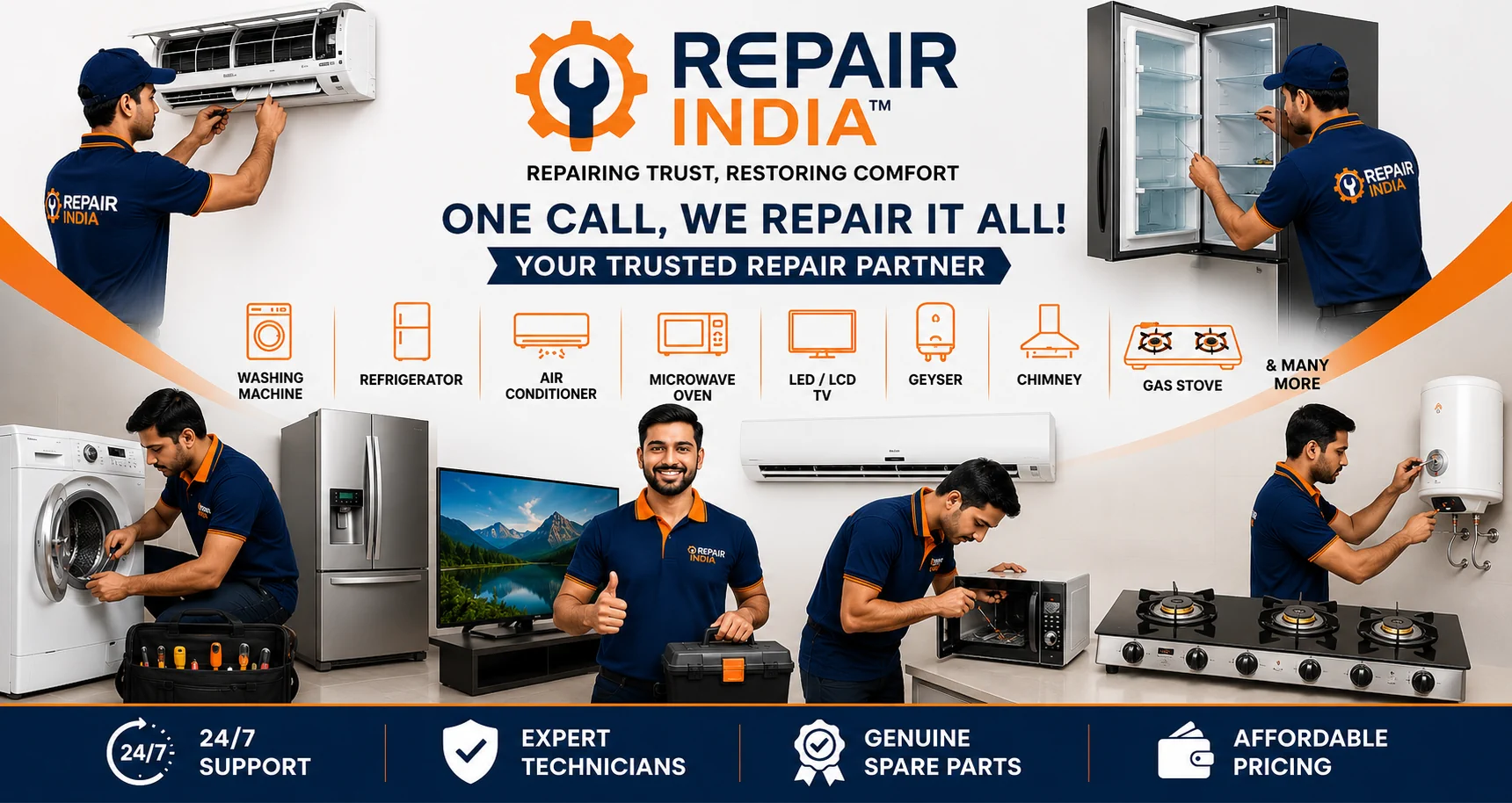 Repair India Banner